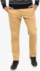 Red Tape Khaki Solid Slim Fit Chinos men