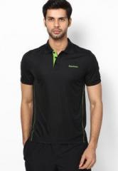 Reebok Black Polo T Shirt men