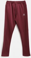 Reebok Maroon ES FT Training Track Pants boys