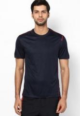 Reebok Navy Blue Round Neck T Shirt men