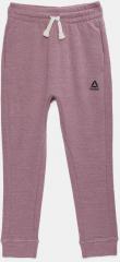 Reebok Pink G Elem Marble Melange Sweatpant Joggers girls