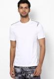 Reebok White Round Neck T Shirt Men