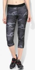 Reebok Wor Printed Black Capri women