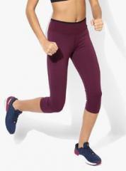 Reebok Wor Reversible Wine Capris women