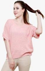 Renka Pink Solid Blouse women