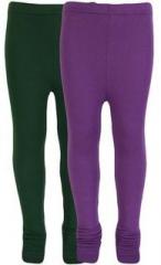 Rham Pack Of 2 Mehandi & Rose Leggings girls