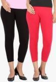 Rham Pack Of 2 Multicoloured Solid Capris women