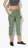 Rig Green Solid Capri women