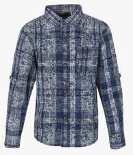 Rig Navy Blue Casual Shirt boys