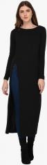 Rigo Black Solid Tunic women