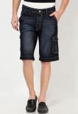 Ripfly Washed Navy Blue Shorts Men