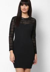 River Island Black Bodycon Dress women