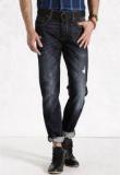 Roadster Blue Low Rise Slim Fit Jeans Men