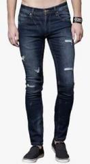 Roadster Blue Mid Rise Skinny Fit Jeans men