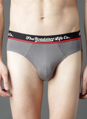 Roadster Grey Solid Brief men