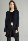 Roadster Navy Blue Solid Shrugs women