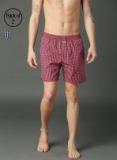 Roadster Pack Of 2 Checked Boxers RDST BOX PK2 001B Men