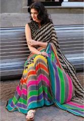 Roop Kashish Multicoloured Printed Saree women