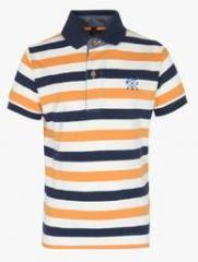 Ruff Multicoloured Striped Polo Shirt boys