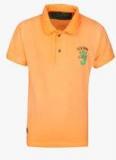 Ruff Orange Polo Shirt boys