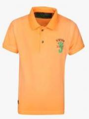 Ruff Orange Polo Shirt boys