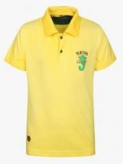 Ruff Yellow Polo Shirt boys