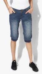 S Oliver Blue Washed Capri women