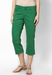 S Oliver Green Shorts women