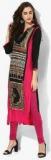 Sabhyata Black Printed Kurta women