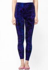 Sakhi Sang Black/Blue Printed Legging women