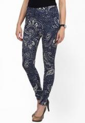 Sakhi Sang Blue Printed Legging women