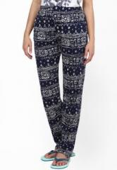 Sakhi Sang Blue Printed Pyjama women