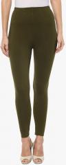 Sakhi Sang Green Solid Leggings women