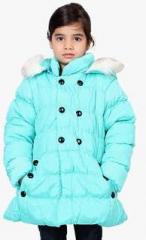 Sakhi Sang Green Winter Jacket girls