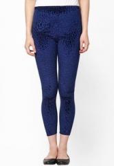 Sakhi Sang Navy Blue Embroidered Legging women