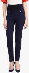 Sakhi Sang Navy Blue Solid Jegging women