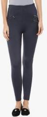 Sakhi Sang Navy Blue Solid Jeggings women