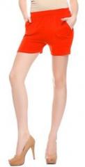 Sakhi Sang Orange Solid Short women