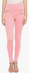 Sakhi Sang Pink Solid Jeggings women