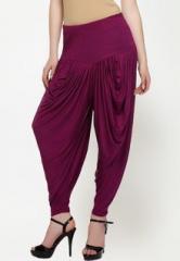 Sakhi Sang Solid Purple Salwar women