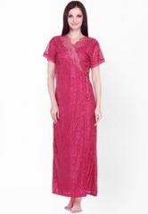 Sand Dune Pink Embroidered Nightwear women