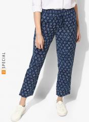 Sangria Printed Original Indigo Coloured Pant women