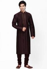 Sanwara Solid Maroon Kurta Pyjama men