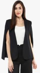 Sassafras Black Solid Shrug women