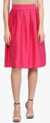 Sassafras Pink Flared Skirt women