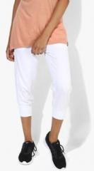 Satva Ghram White Yoga Capris women