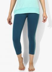 Satva Kaya Crop Teal Capris women