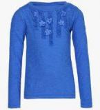 Sbuys Blue Casual Top Girls