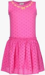 Sbuys Pink Casual Dress girls