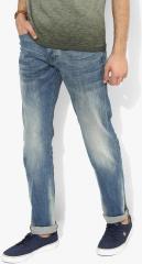 Scotch & Soda Blue Washed Slim Fit Jeans men